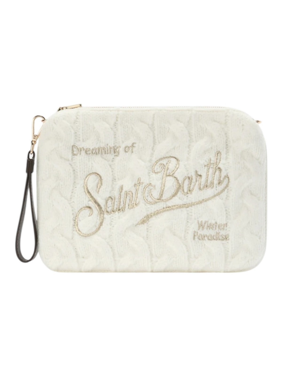 MC2 SAINT BARTH Pochette Donna PARISIENNE WOOL 01346I 10OR EMB