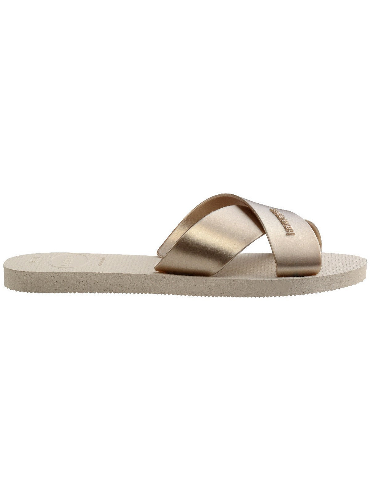 HAVAIANAS Ciabatta Donna Hav. Aqua metallic 4148866.0121 Beige gioboutiqueweb