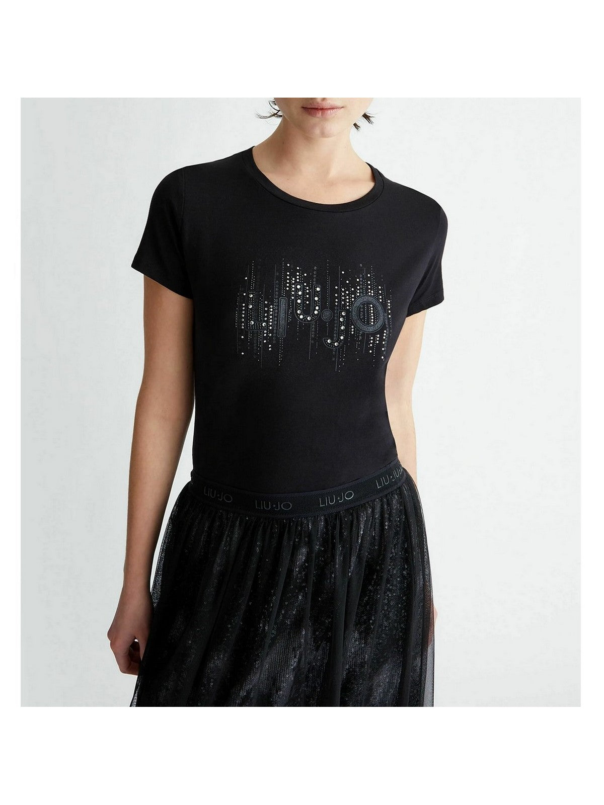 T-shirt Liu Jo Sport et femme Pole TA4246JS003 22222 Black