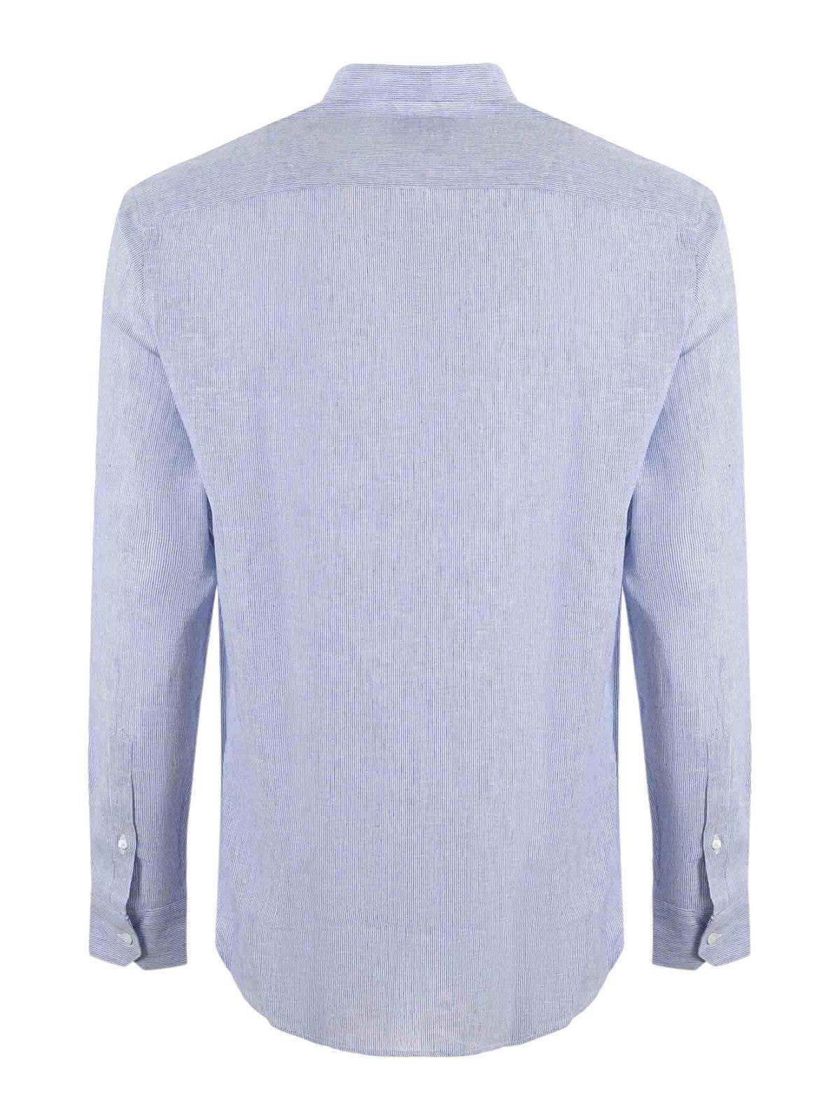 EMPORIO ARMANI Camicia Uomo E31CM3 F1312 724 Blu gioboutiqueweb