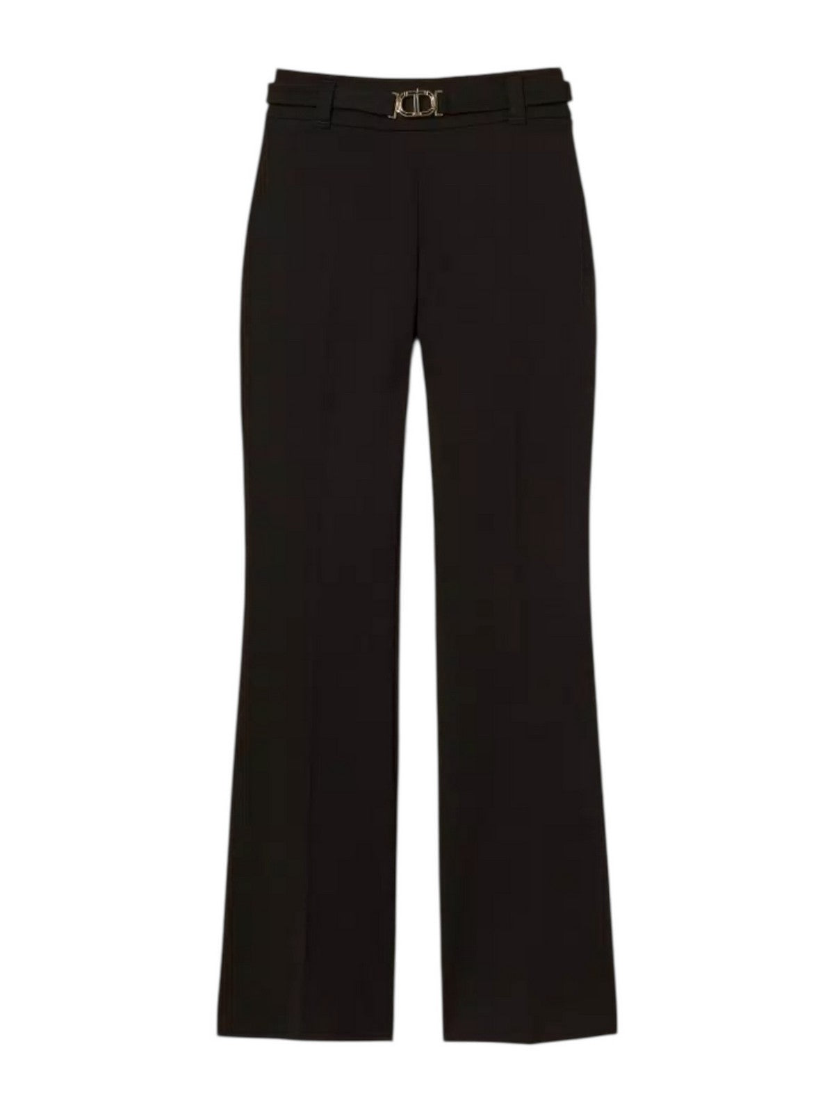 TWINSET Pantalone Donna PUNTO MILANO AND GOLD DETAILS 252TP2602 00006 Nero