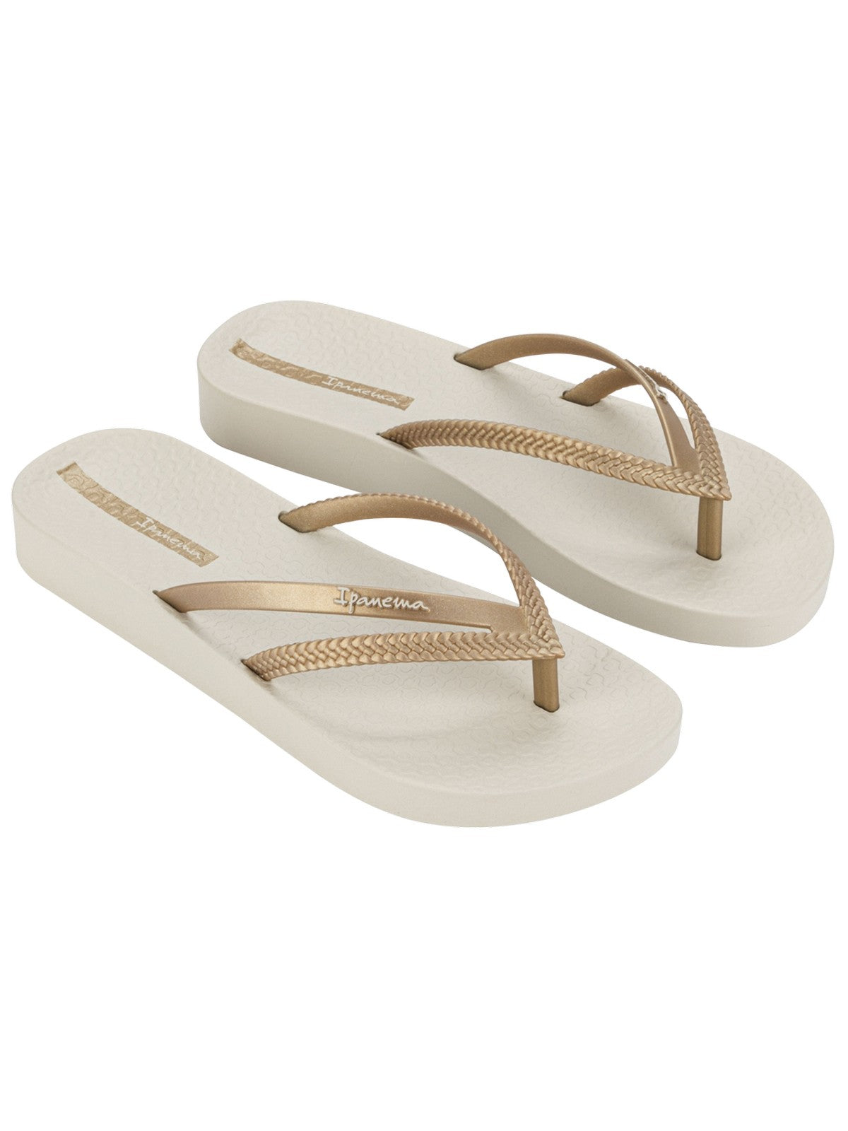 Ipanema Flip Flops kobieta ipanema bossa soft v fem ip.82840 aq441 Beige