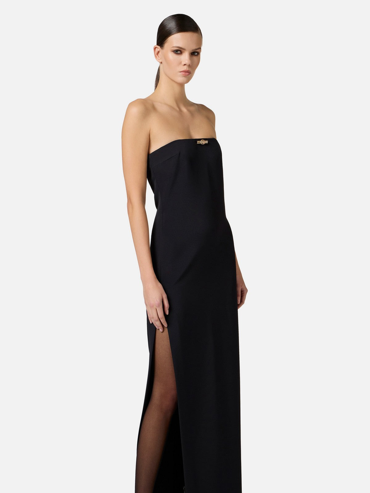 ELISABETTA FRANCHI Vestido femenino ABB4652E2-110 Negro