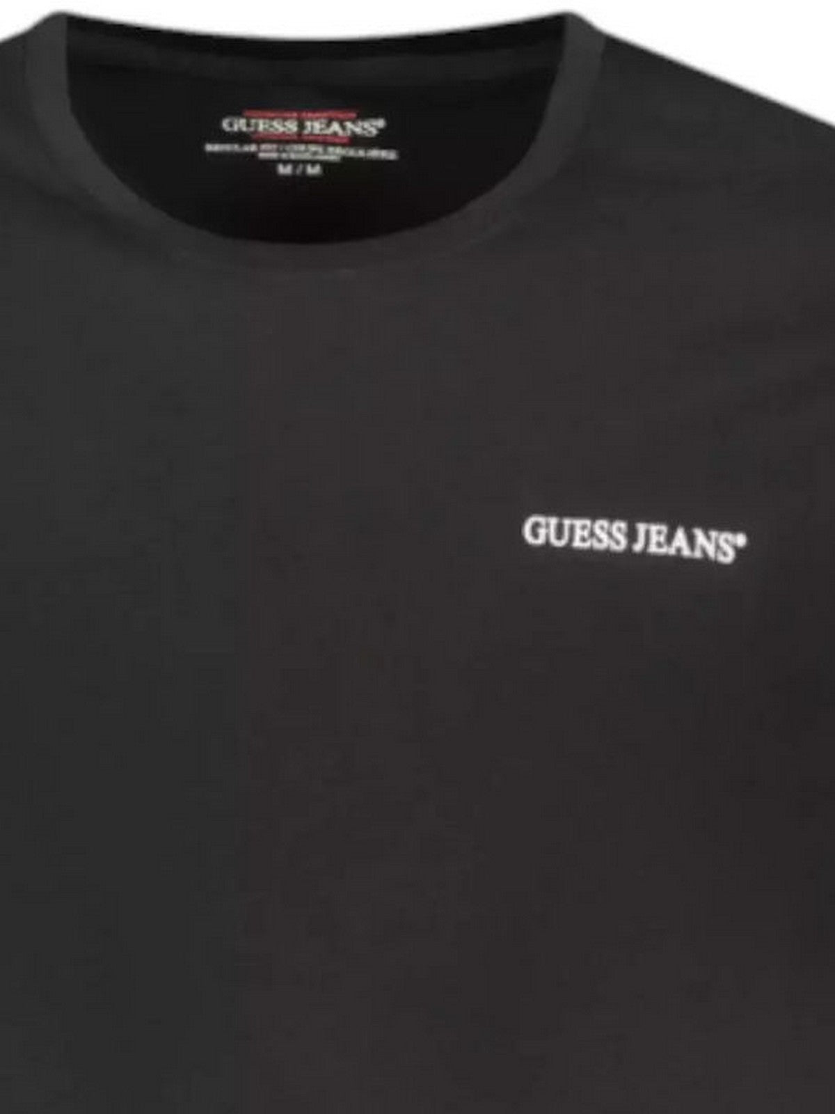 GUESS T-shirt Uomo GJ SS CN REG UNISEX LOGO PRINT M5BI78 K8FQ4 JBLK Jet Black A996