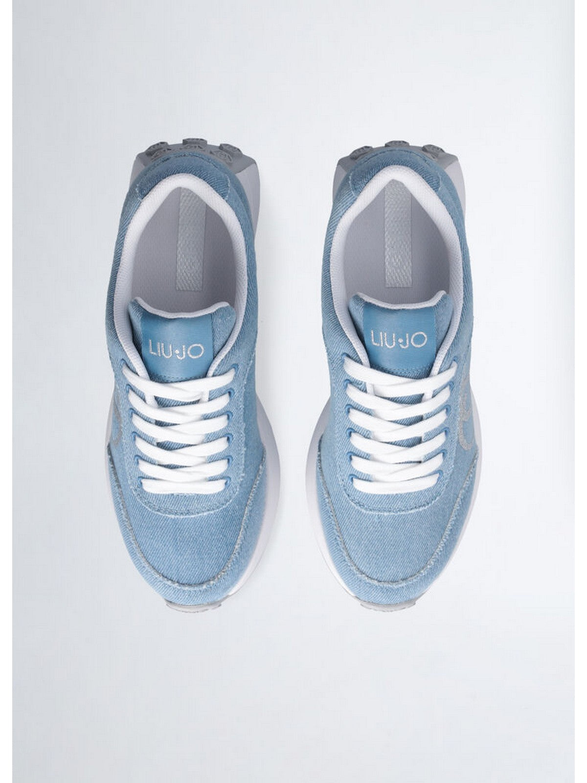 LIU JO Sneaker Donna LOLO 18 BA5003TX054 S1152 CYAN gioboutiqueweb