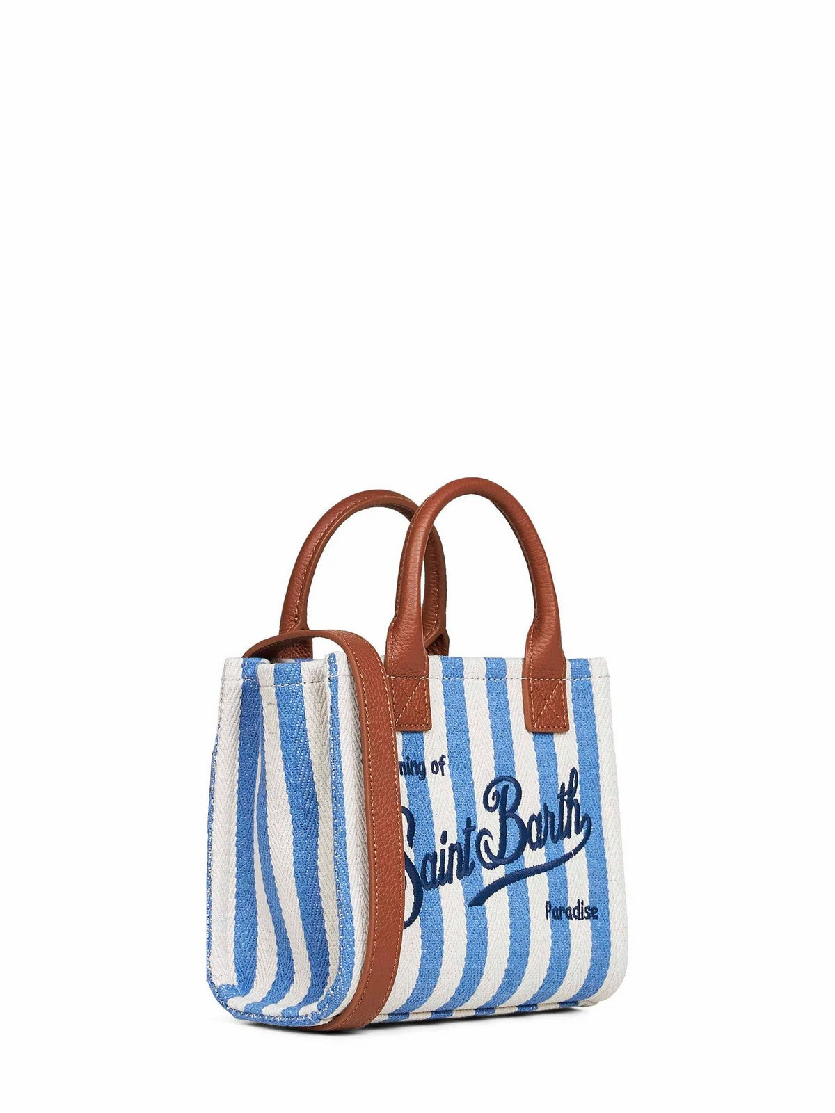 MC2 SAINT BARTH Borsa Donna VANITY BAG MINI 01787L AZZURRO
