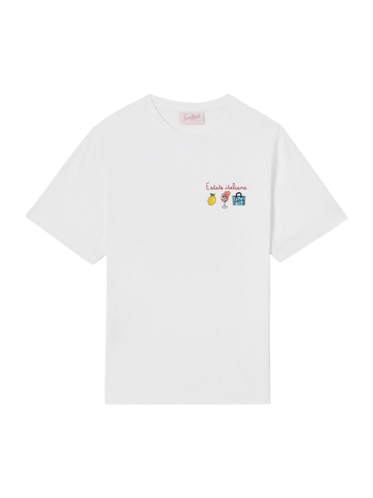 MC2 SAINT BARTH T-shirt Donna EMILIE 09757L ESTATE ITALIANA 01N EMB
