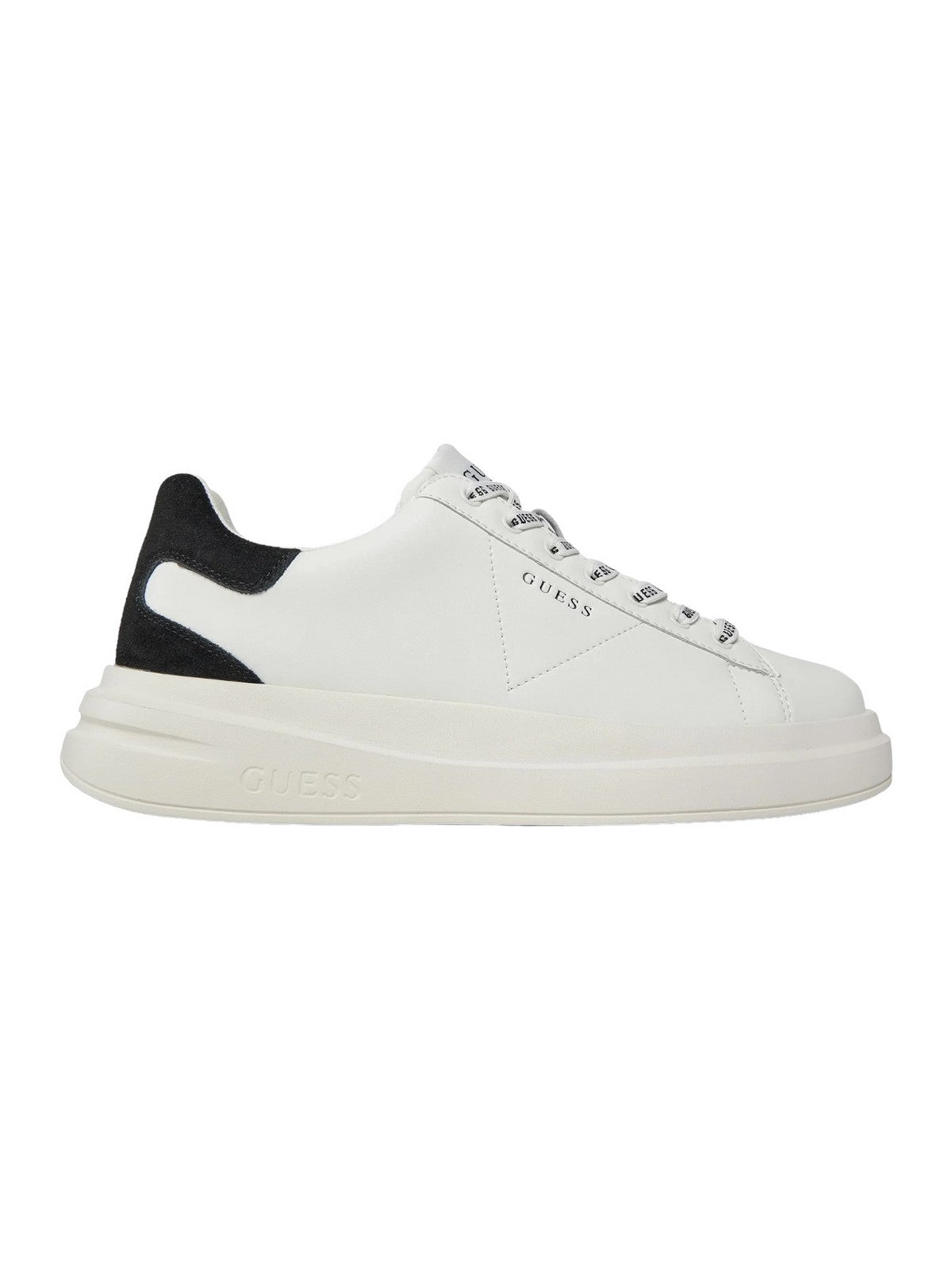 GUESS Sneaker Donna Elbina FLPVIB SUE12 WHIBK Bianco gioboutiqueweb