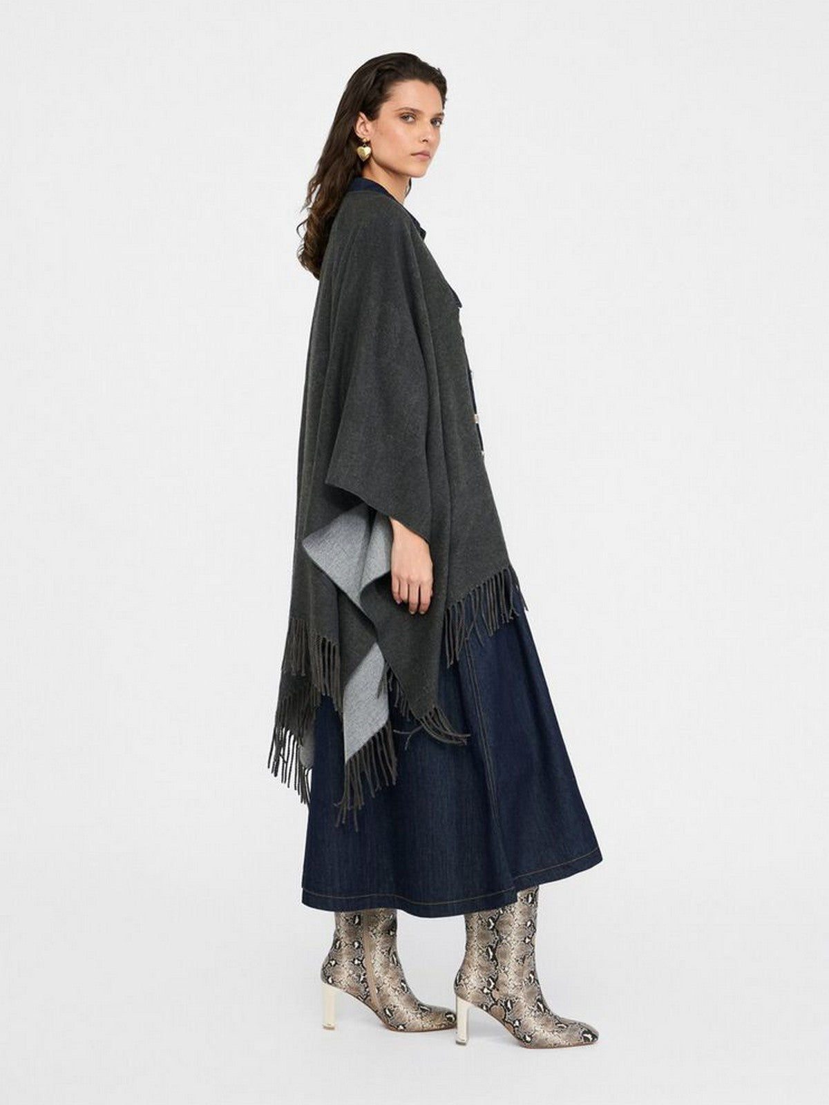 LIU JO SOFT Mantella Donna 2F5034T0300 71502 GREY CLOUD