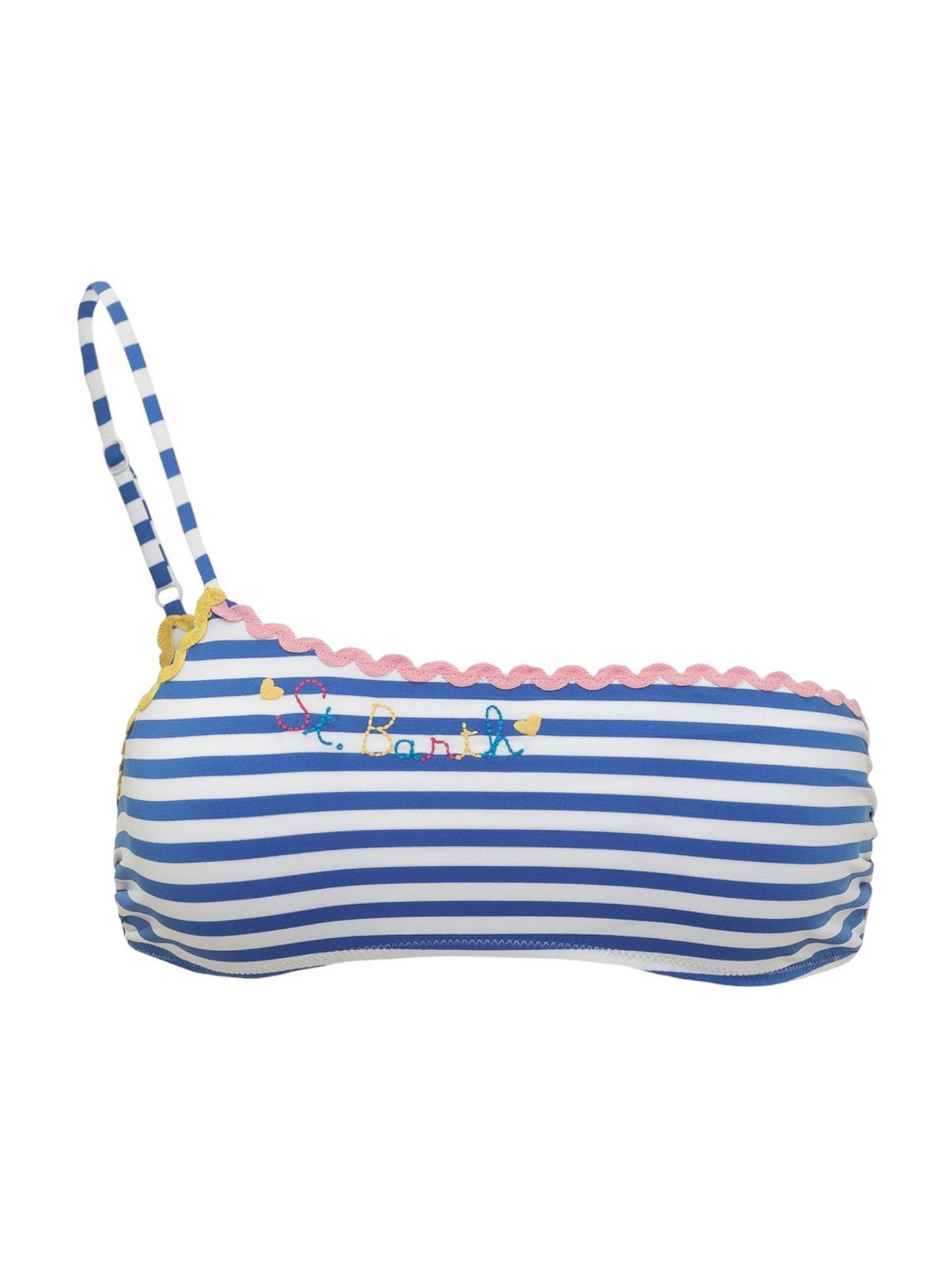 MC2 SAINT BARTH Costume da bagno Donna Bralette MACY 01109B Blu gioboutiqueweb