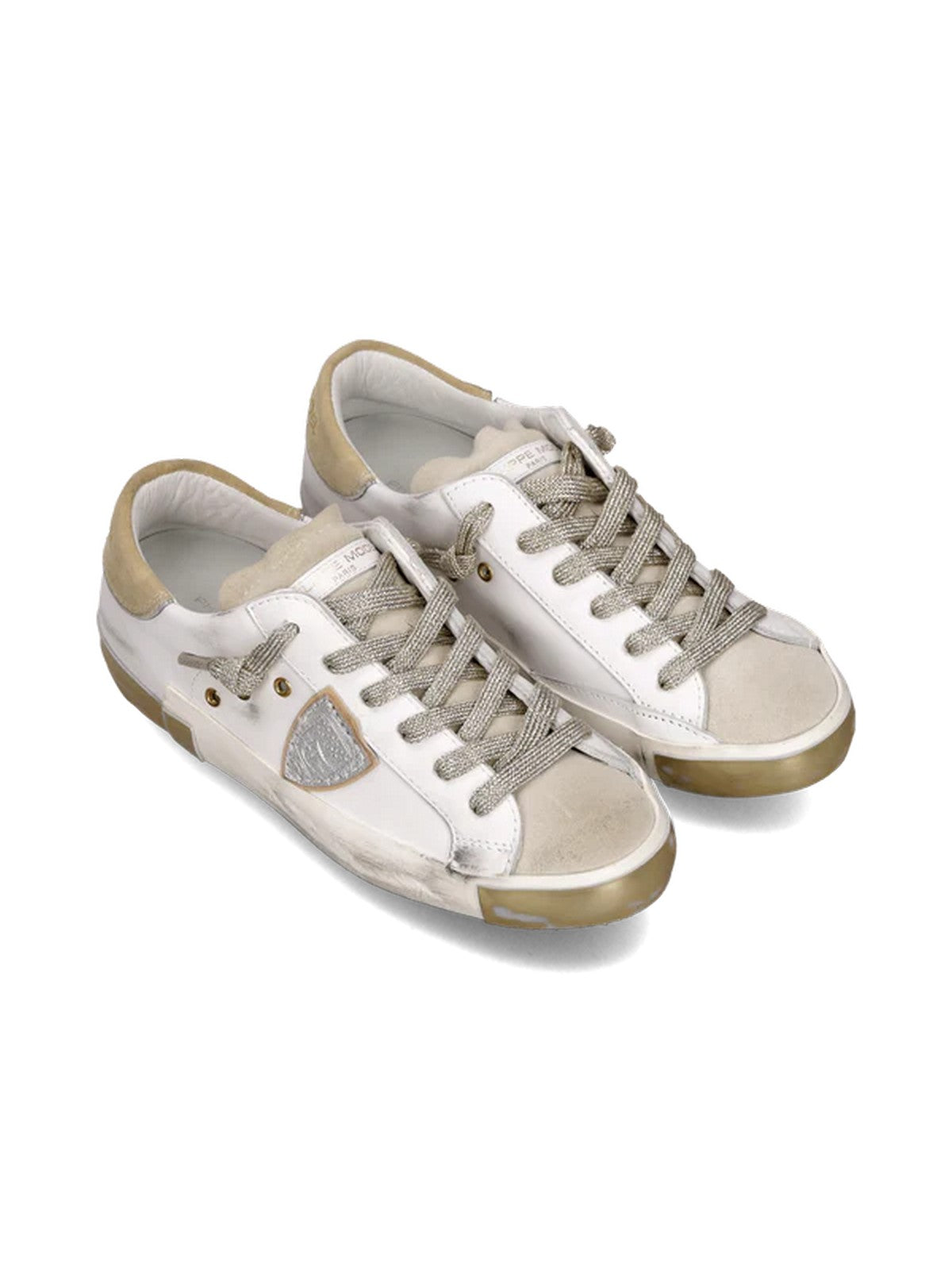 Philippe Model Sneaker Frau Prsx Low Woman Prld VDE1 Weiß