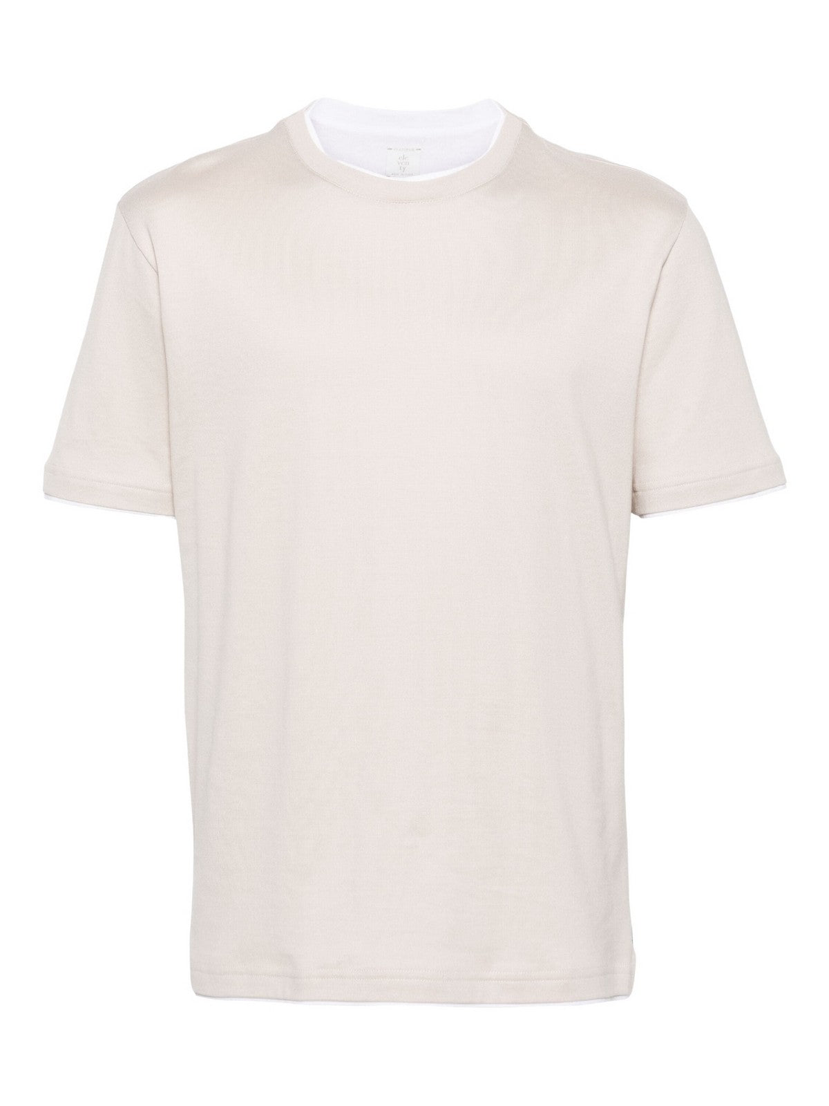ELEVENTY T-Shirt e Polo Uomo I75TSHI02 TES0I201 02-01 Beige gioboutiqueweb
