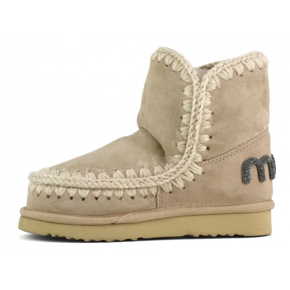 MOU Stivali e Stivaletti Donna ESKIMO 18 GLITTER LOGO MU.FW101050A CAM camel
