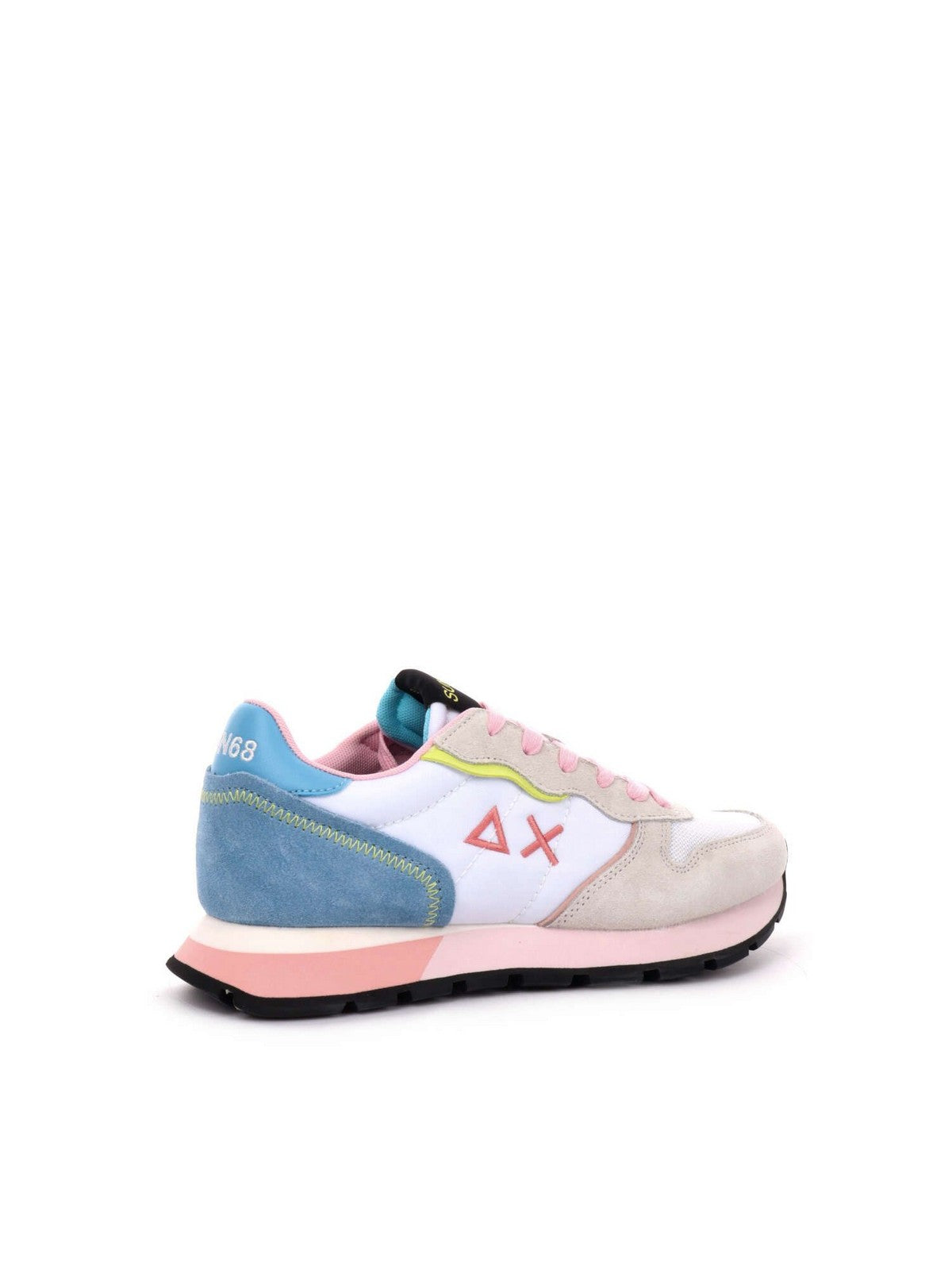 SUN68 Sneaker Donna ALLY COLOR EXPLOSION Z35204 01 Bianco