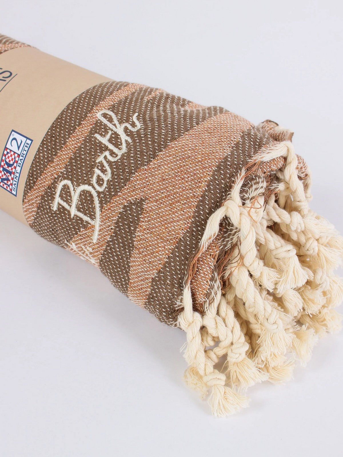 MC2 SAINT BARTH Telo mare Donna FOUTAS J N 02063H Marrone gioboutiqueweb