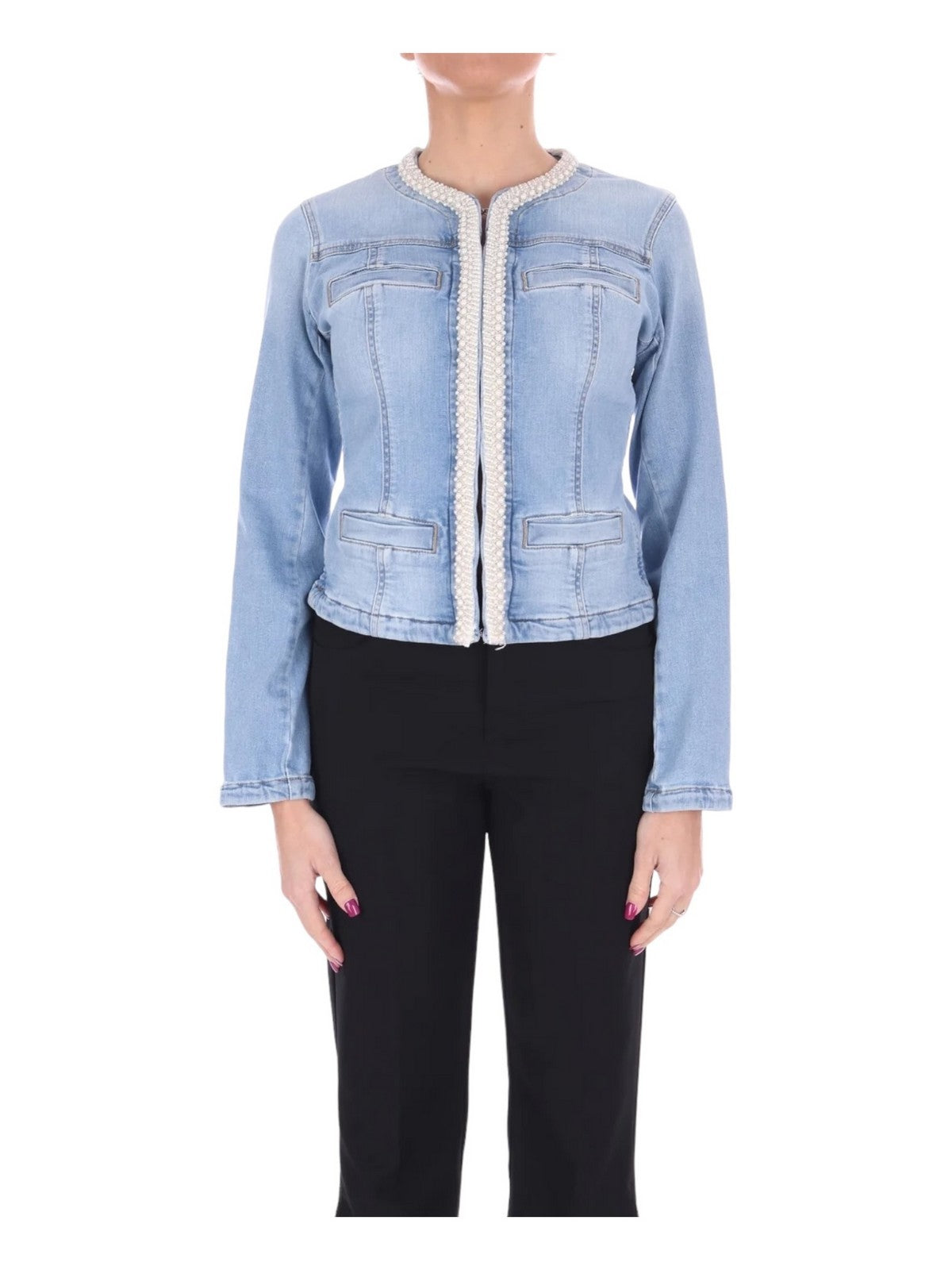 LIU JO BLUE DENIM Giubbino Donna UA4196D4448 78714 Blu