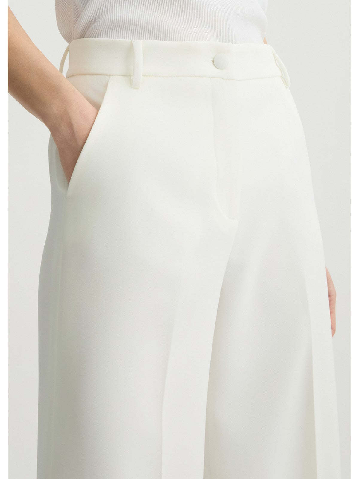 LIU JO WHITE Pantalone Donna WA5369TS896 10701 Bianco gioboutiqueweb