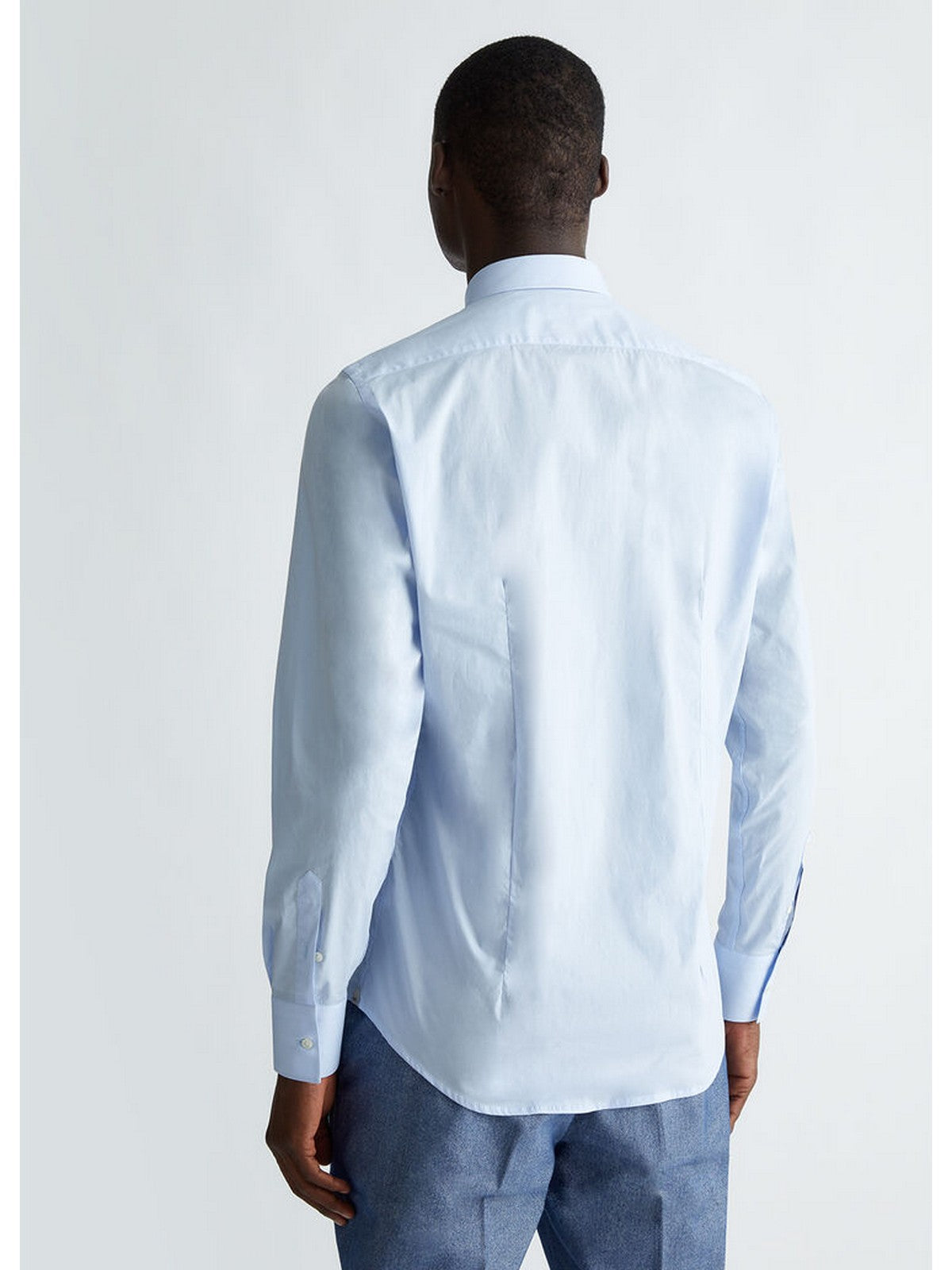 LIU JO UOMO Camicia Uomo QXX007T2662 53915 Blu gioboutiqueweb