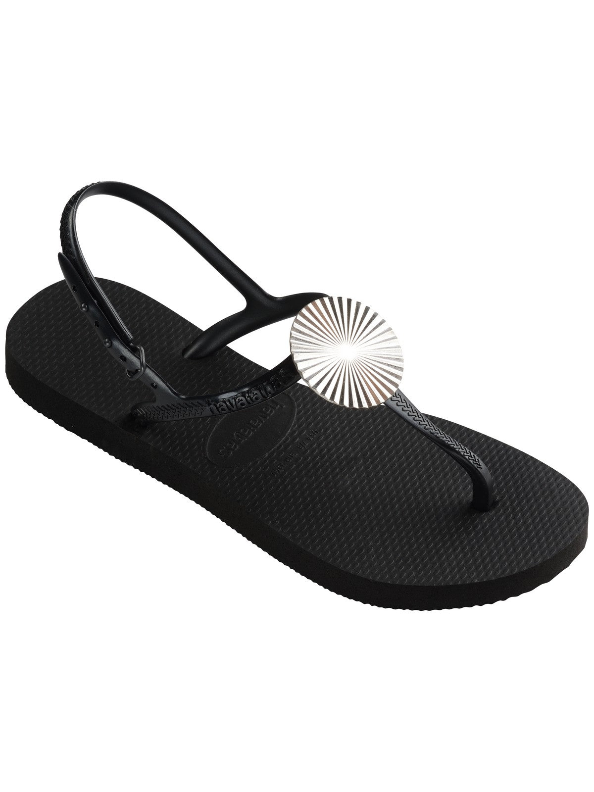 HAVAIANAS Infradito Donna Hav. Twist Metal 4148924.0090 Nero gioboutiqueweb