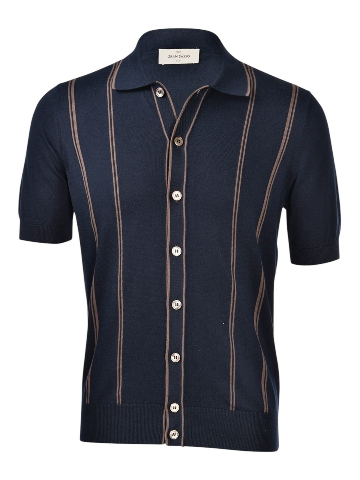 GRAN SASSO Camicia Uomo 59135/18041 598 Blu gioboutiqueweb