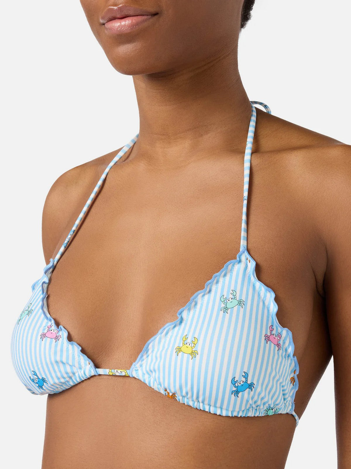 MC2 SAINT BARTH Costume da bagno Donna SAGITAMI 01081L PINCHY MULTI STRIPES 30