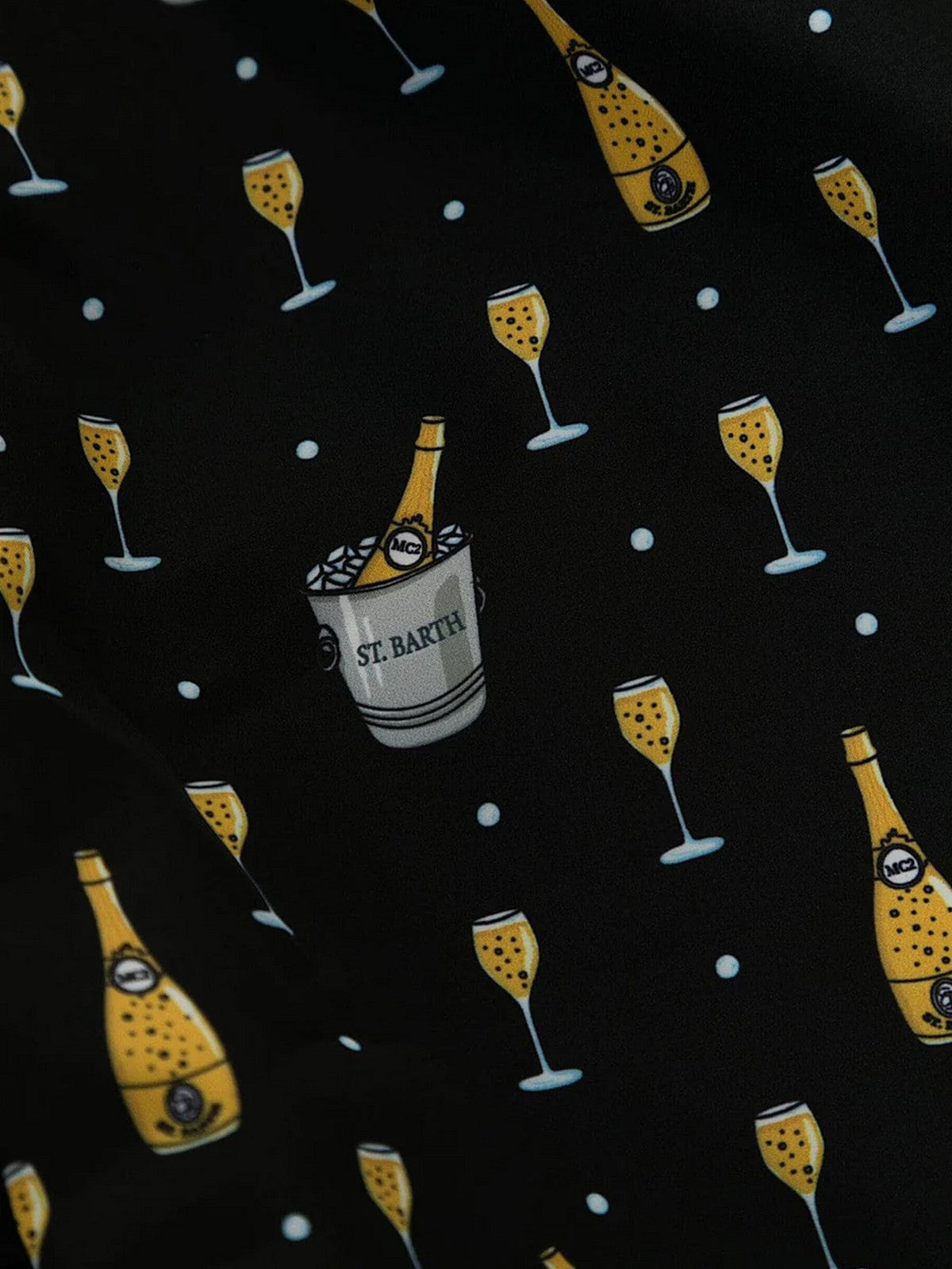 Mc2 Saint Barth Bathroom Costume Men Lighting Micro Fantasy 00116F Black