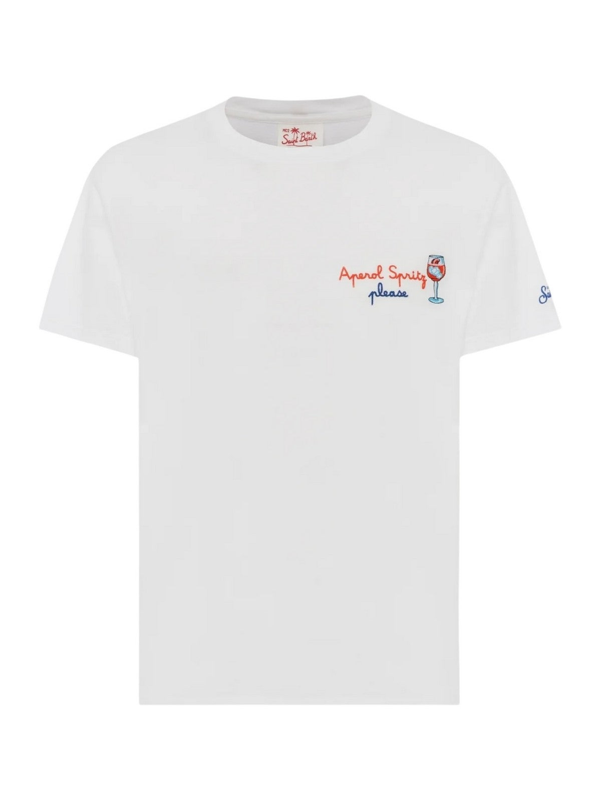 MC2 SAINT BARTH T-shirt Uomo PORTOFINO 01997L SPRITZ PLEASE 01N EMB