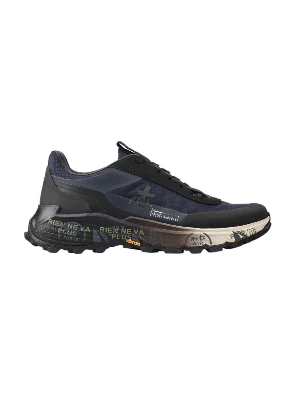 PREMIATA Sneaker Uomo DEVIN VAR 435 BLUE/BLACK