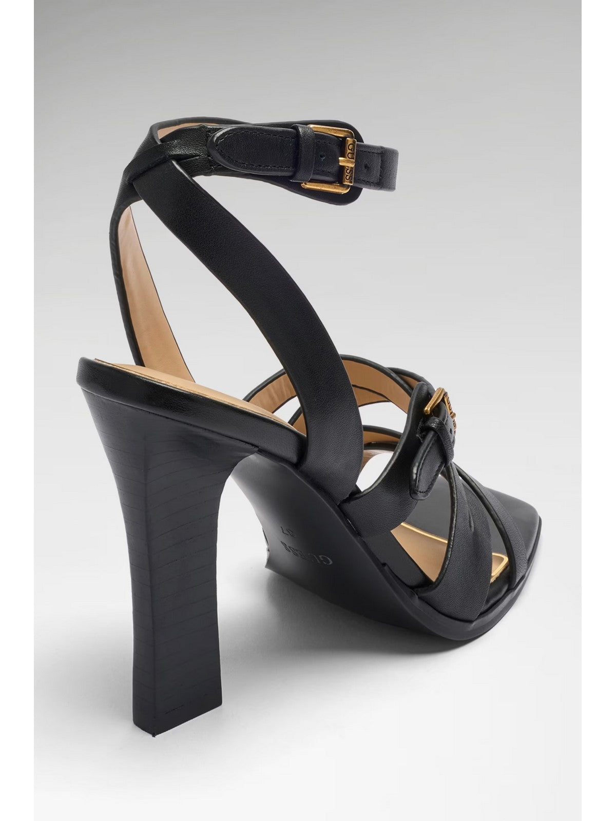 GUESS Sandalo Donna RADELA FLJRAD LEA03 BLACK BLACK