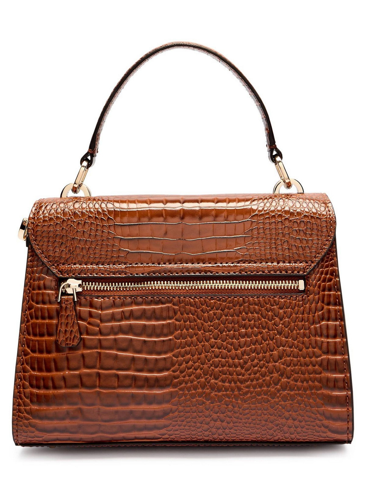 GUESS Borsa Donna SILVYE TOP HANDLE FLAP HWCG95 27200 COG Marrone gioboutiqueweb