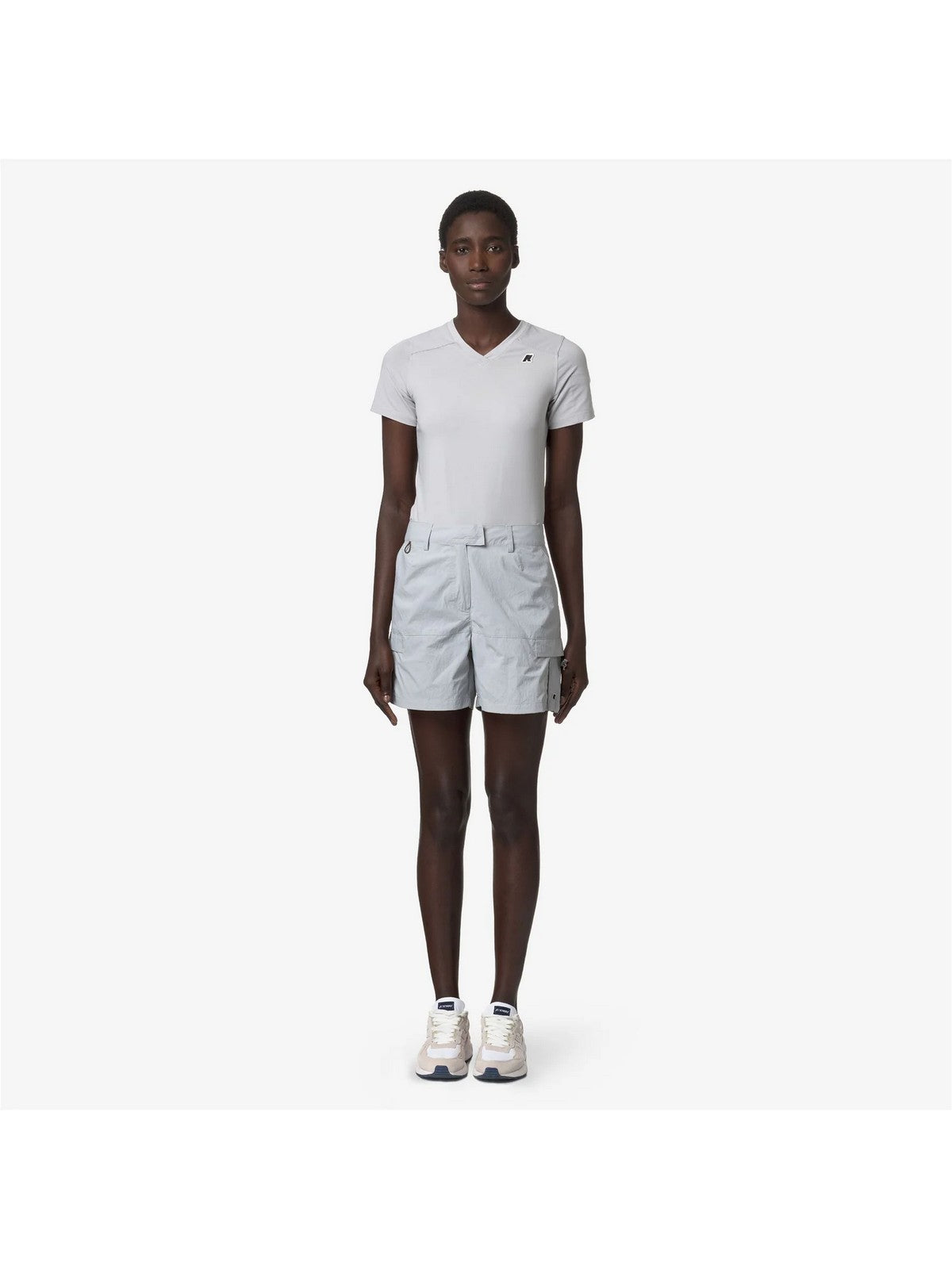 K-WAY Pantalone Donna Argalps K81266W 04Y Grigio gioboutiqueweb