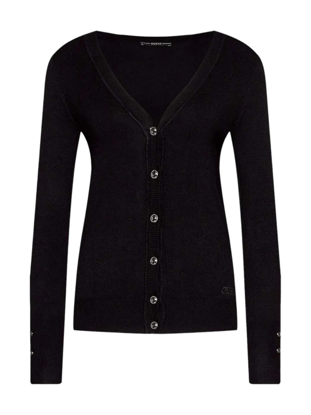 GUESS Cardigan Donna W2YR33 Z2V62 JBLK Nero gioboutiqueweb