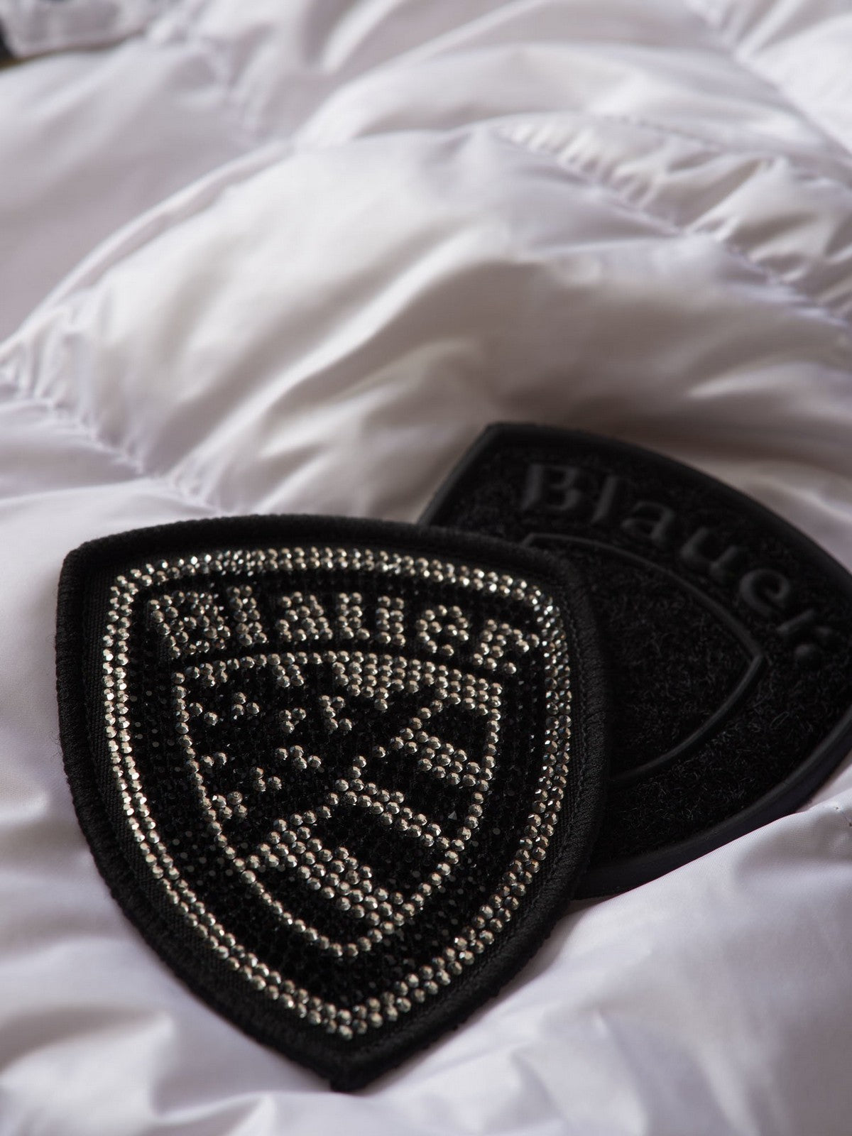 Blauer Duvet Frau 24SBLDC03050 005050 100 Weiß