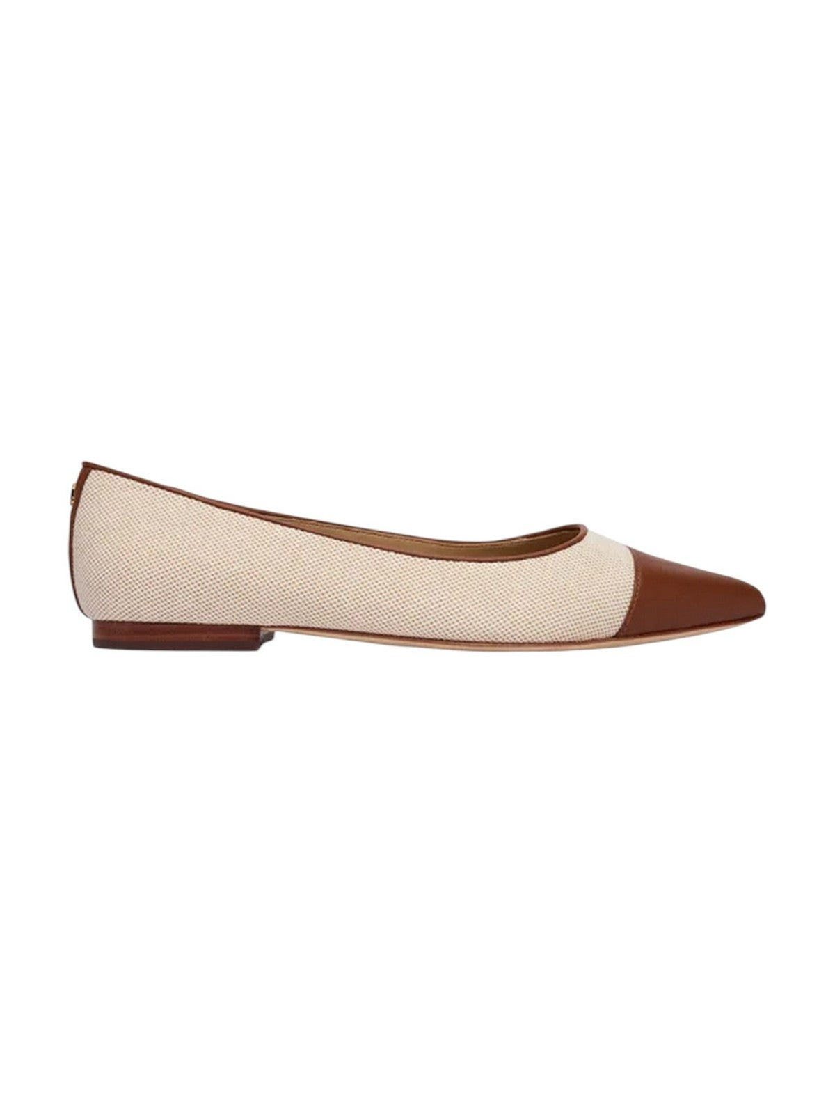 LAUREN RALPH LAUREN Ballerina Donna 802P10530 003 NTRL/BUFF/LAUREN TAN