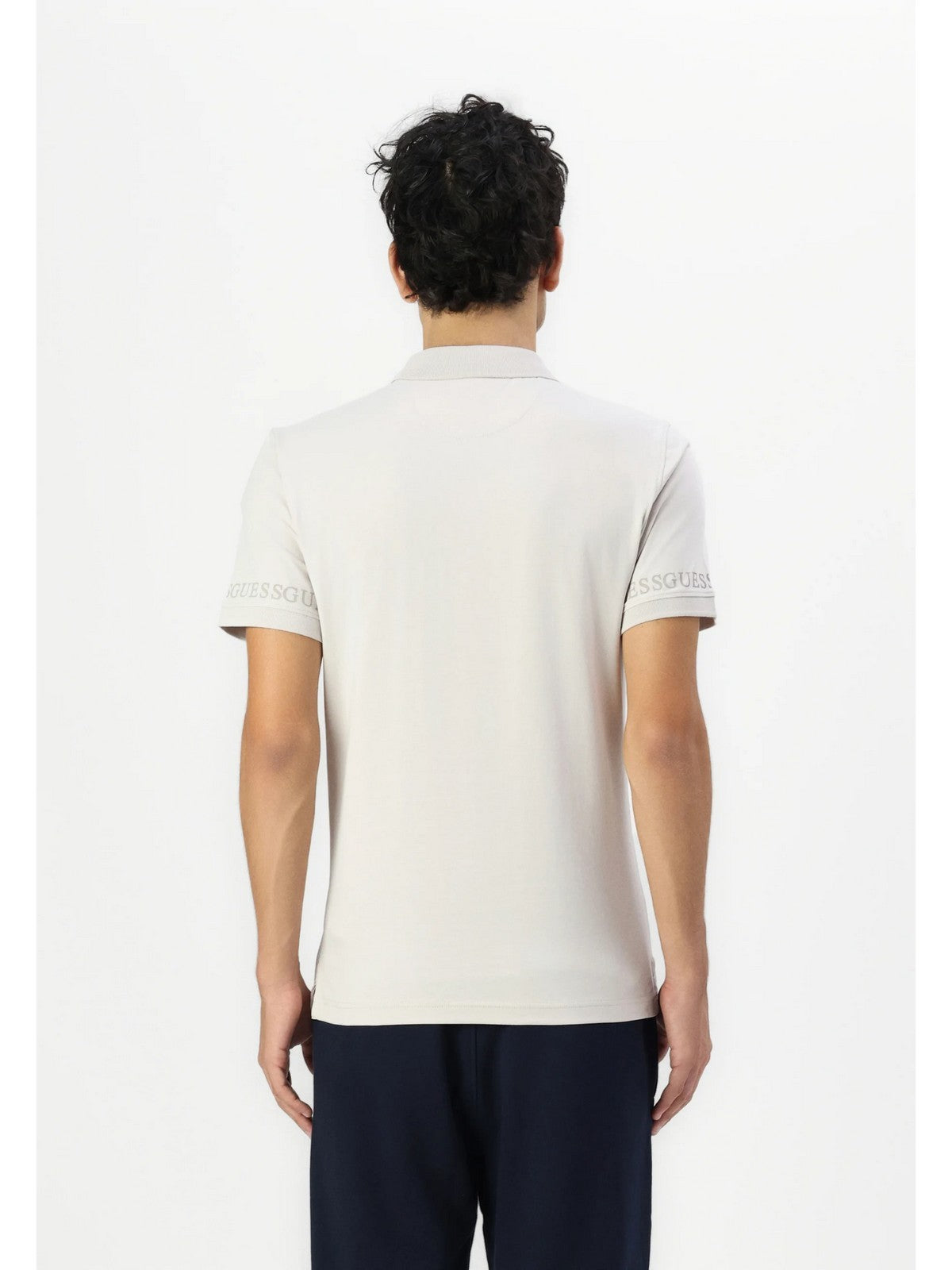 GUESS Polo Uomo NOLAN SS POLO M5RP66 J1314 G011 PURE WHITE