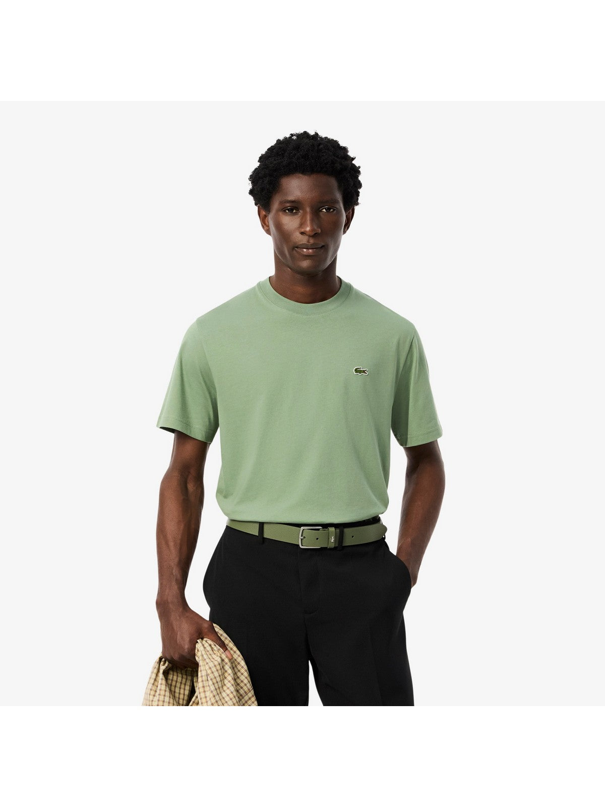 LACOSTE T-shirt Uomo TH7318 S86 VERDE gioboutiqueweb