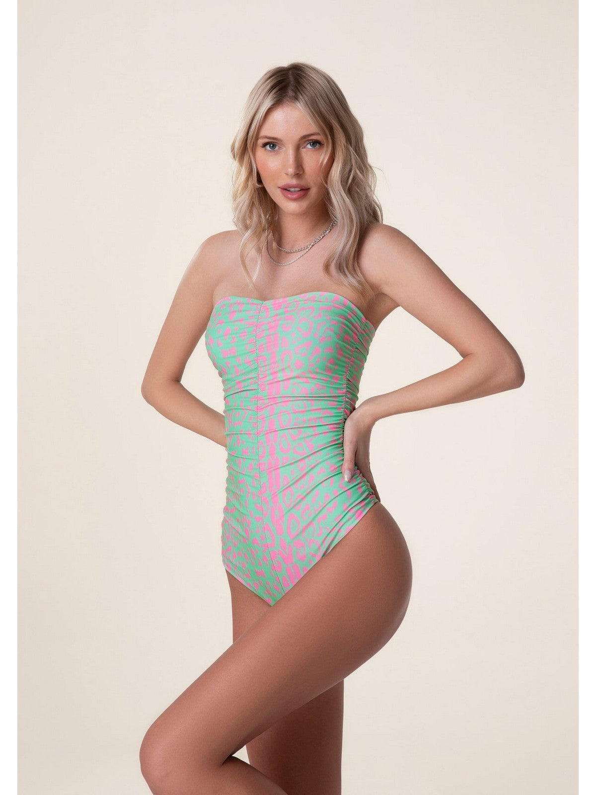 F**K Costume da bagno Donna FK-B013X02 Multicolore