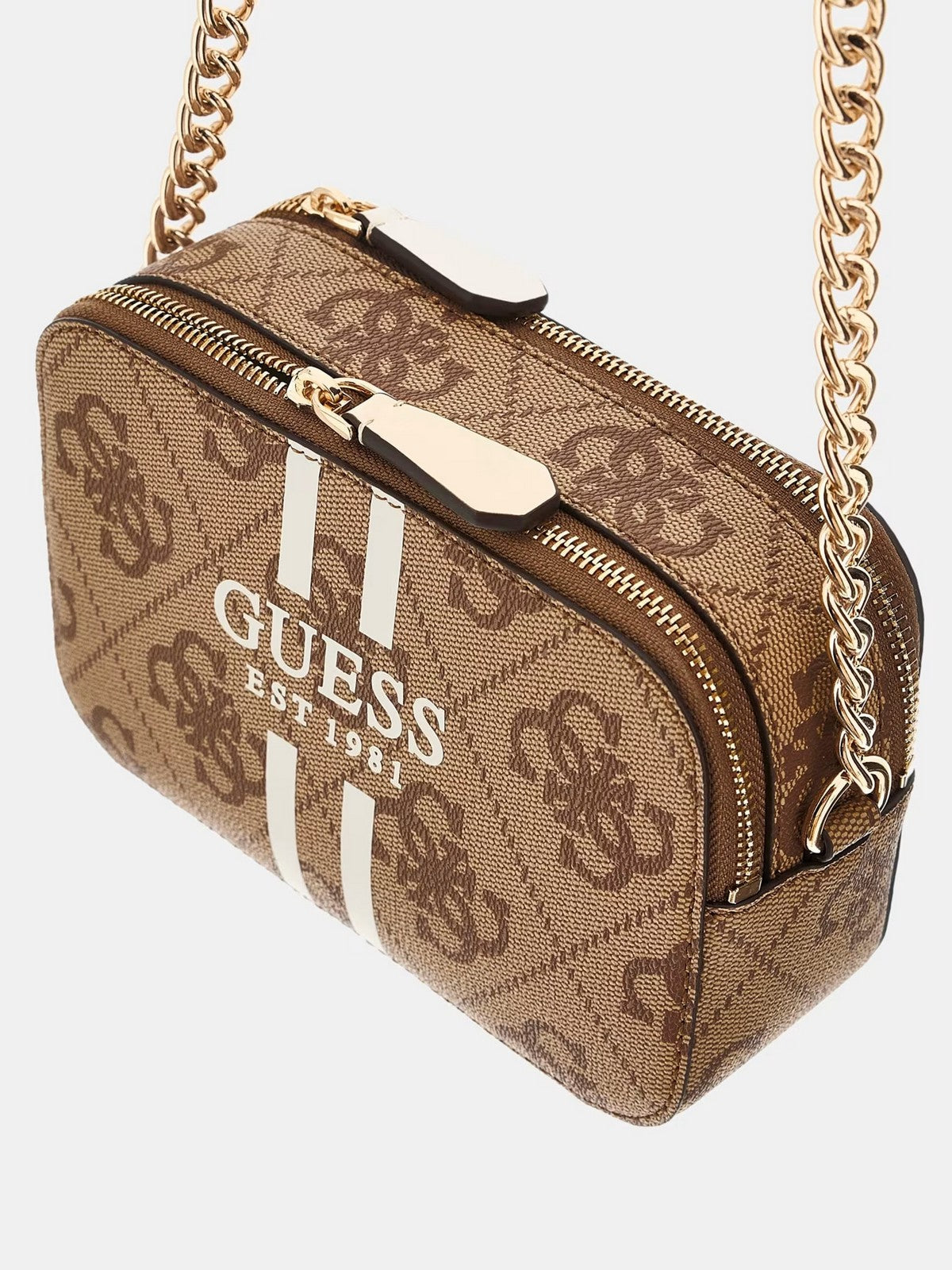 GUESS Borsa Donna NOELLE II CROSSBODY CAMERA HWOS96 72140 LTL LATTE LOGO