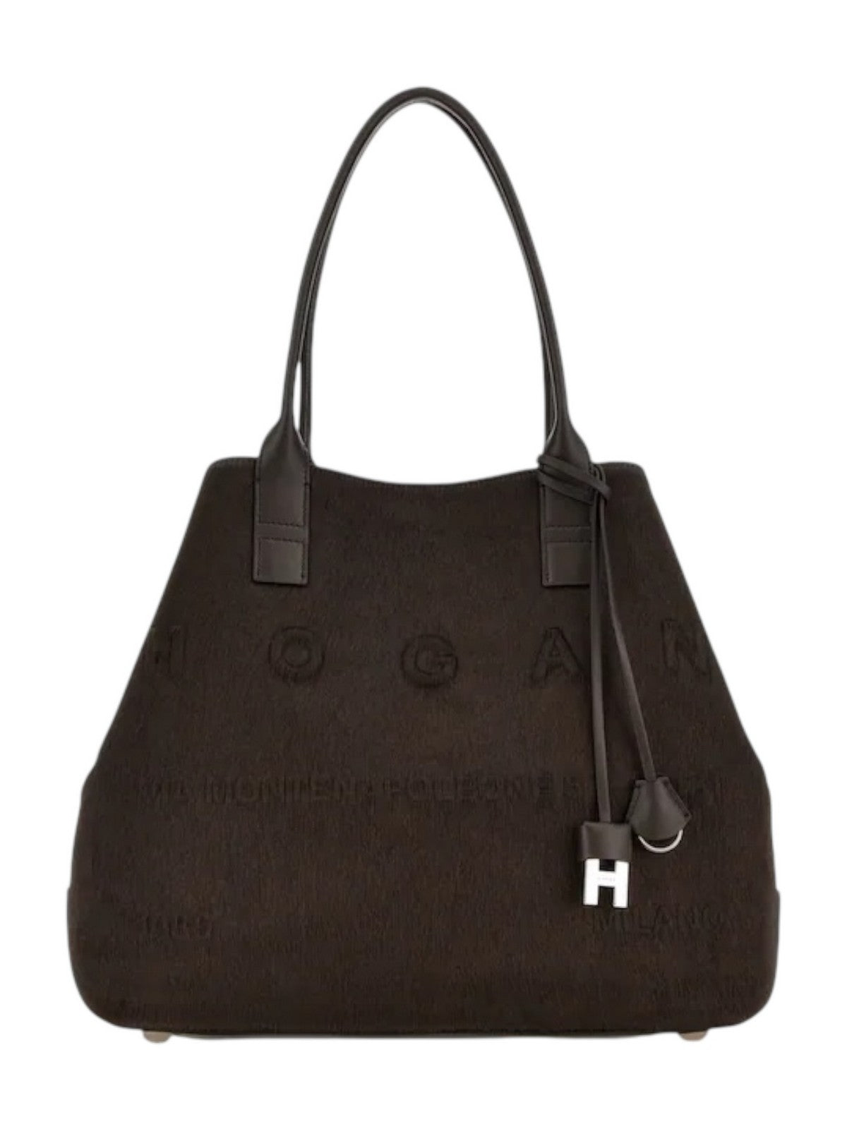 HOGAN Borsa Donna ADDRESS SHOPPING MEDIA KBW01TA1300UH4S808 PALISSANDRO