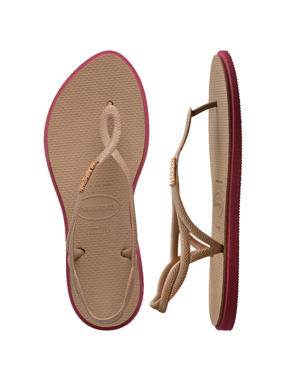 HAVAIANAS Infradito Donna Hav. Luna point 4149921.3581 Rosa gioboutiqueweb