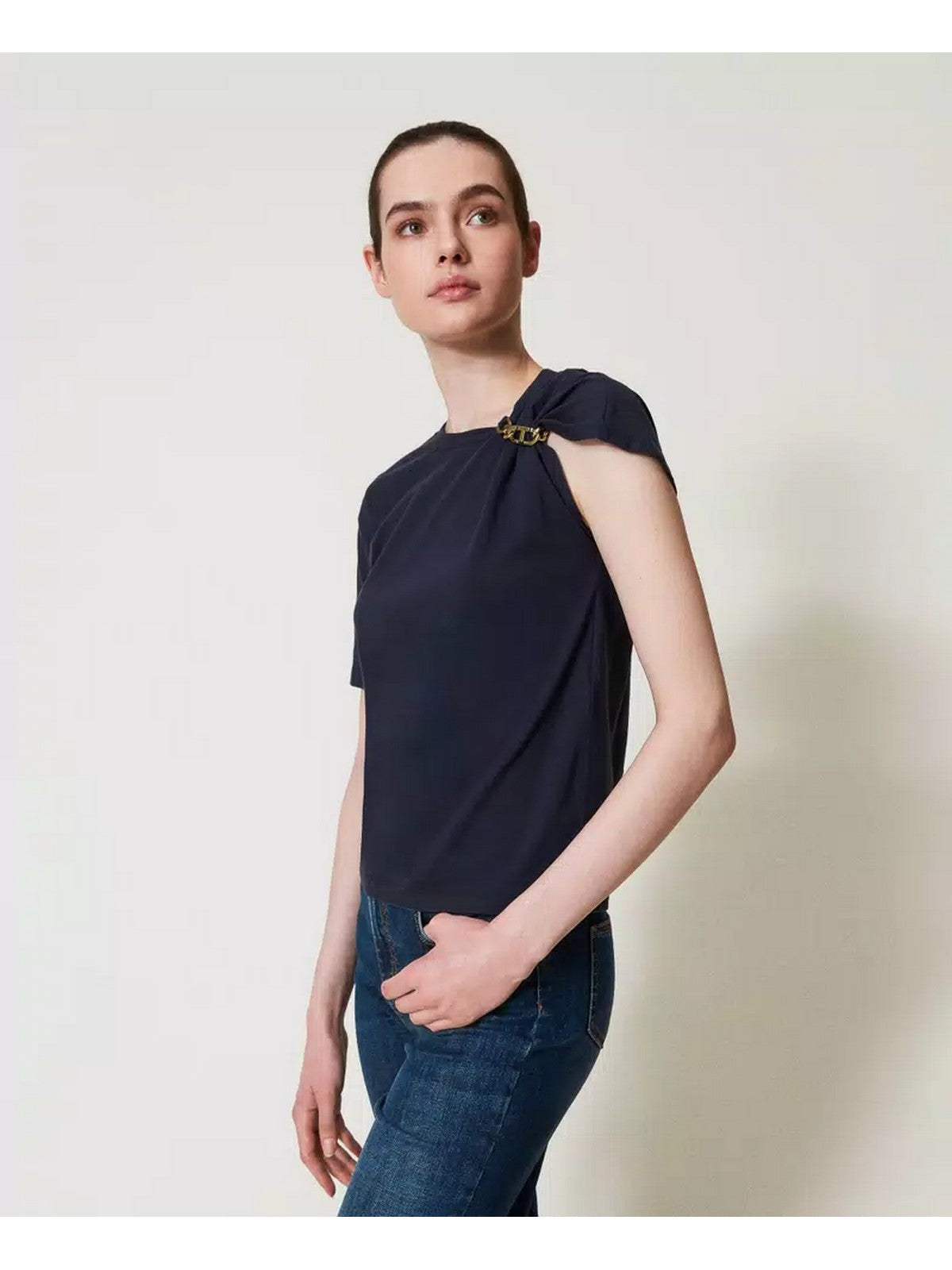 TWINSET T-shirt Donna 251TP2640 00238 Blu