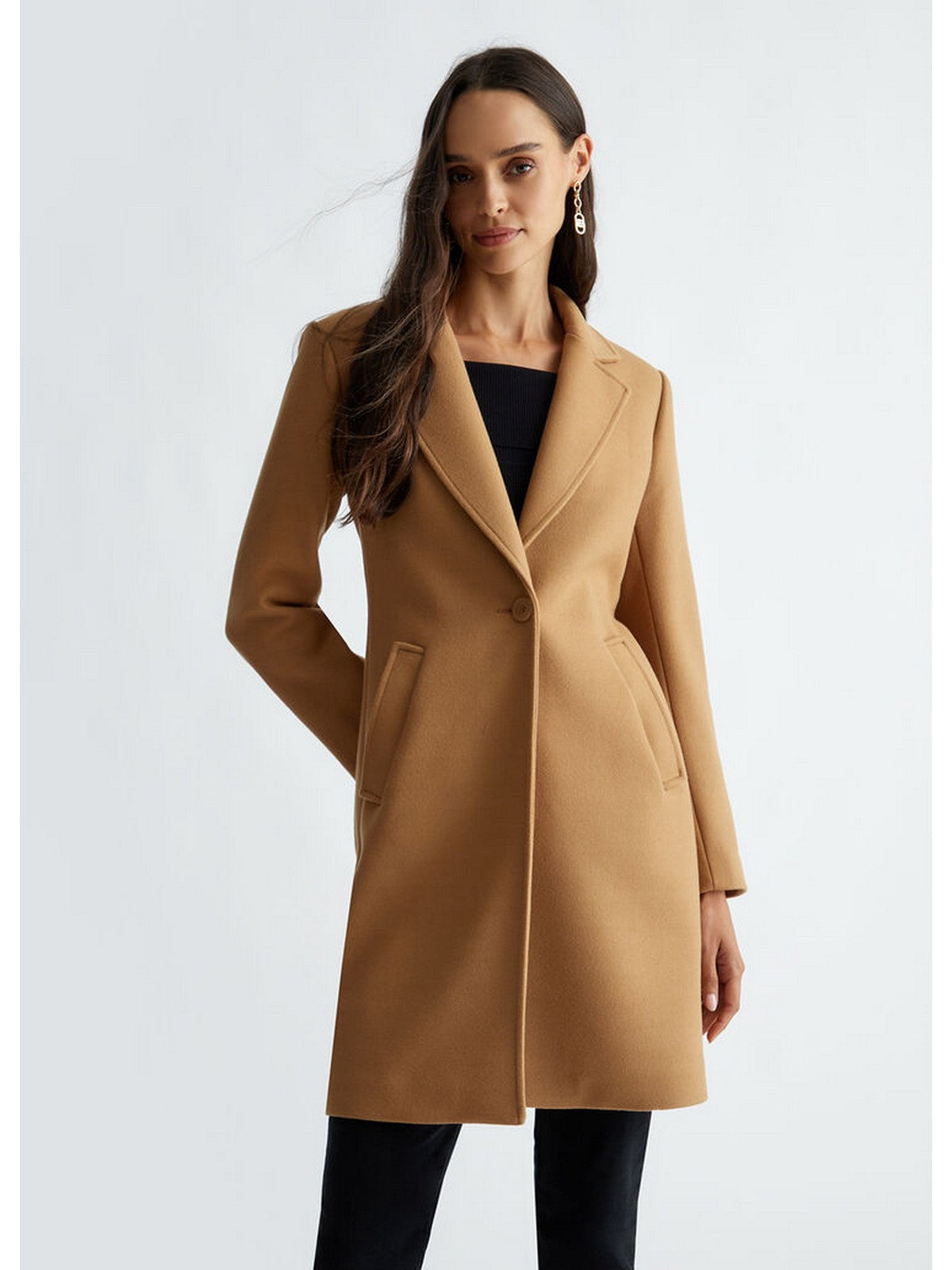 LIU JO WHITE Cappotto Donna WF4271T4612 71320 Beige gioboutiqueweb