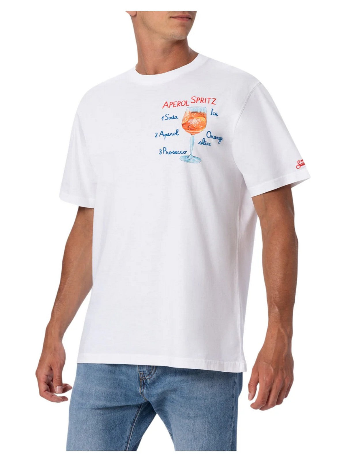 Mc2 Saint Barth T-shirt man Tshirt Man 02701h Spritz 01n Emb