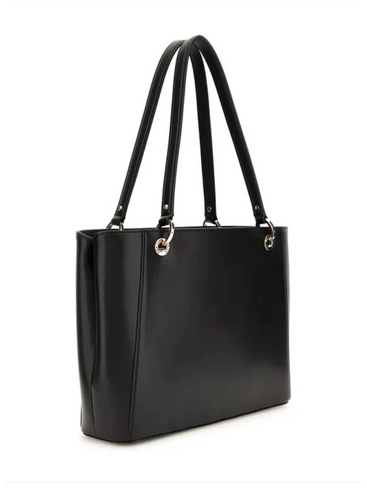 GUESS Borsa Donna Eco Mietta Sml Socie HWEVG9 51325 BLA Nero gioboutiqueweb