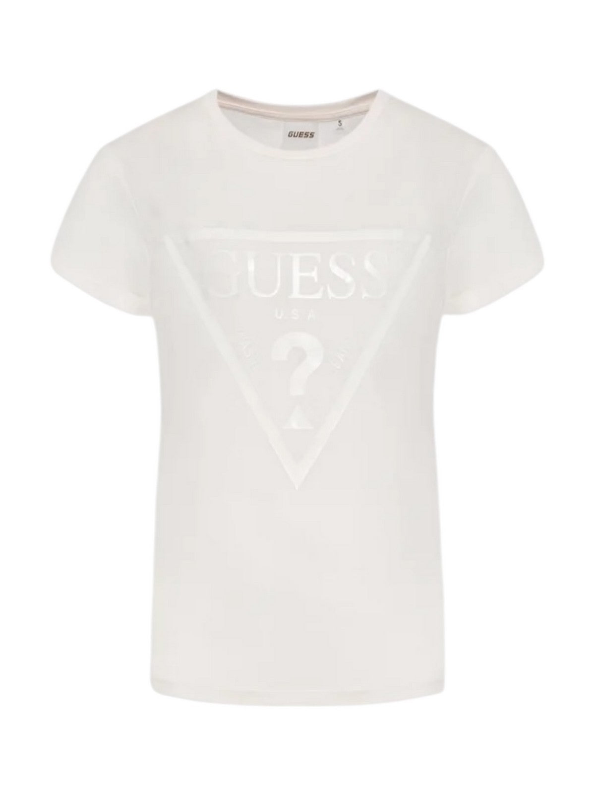 GUESS SPORT T-shirt Donna ADELE SS CN TEE V2YI07 K8HM0 G6K5 OCEAN SALT gioboutiqueweb