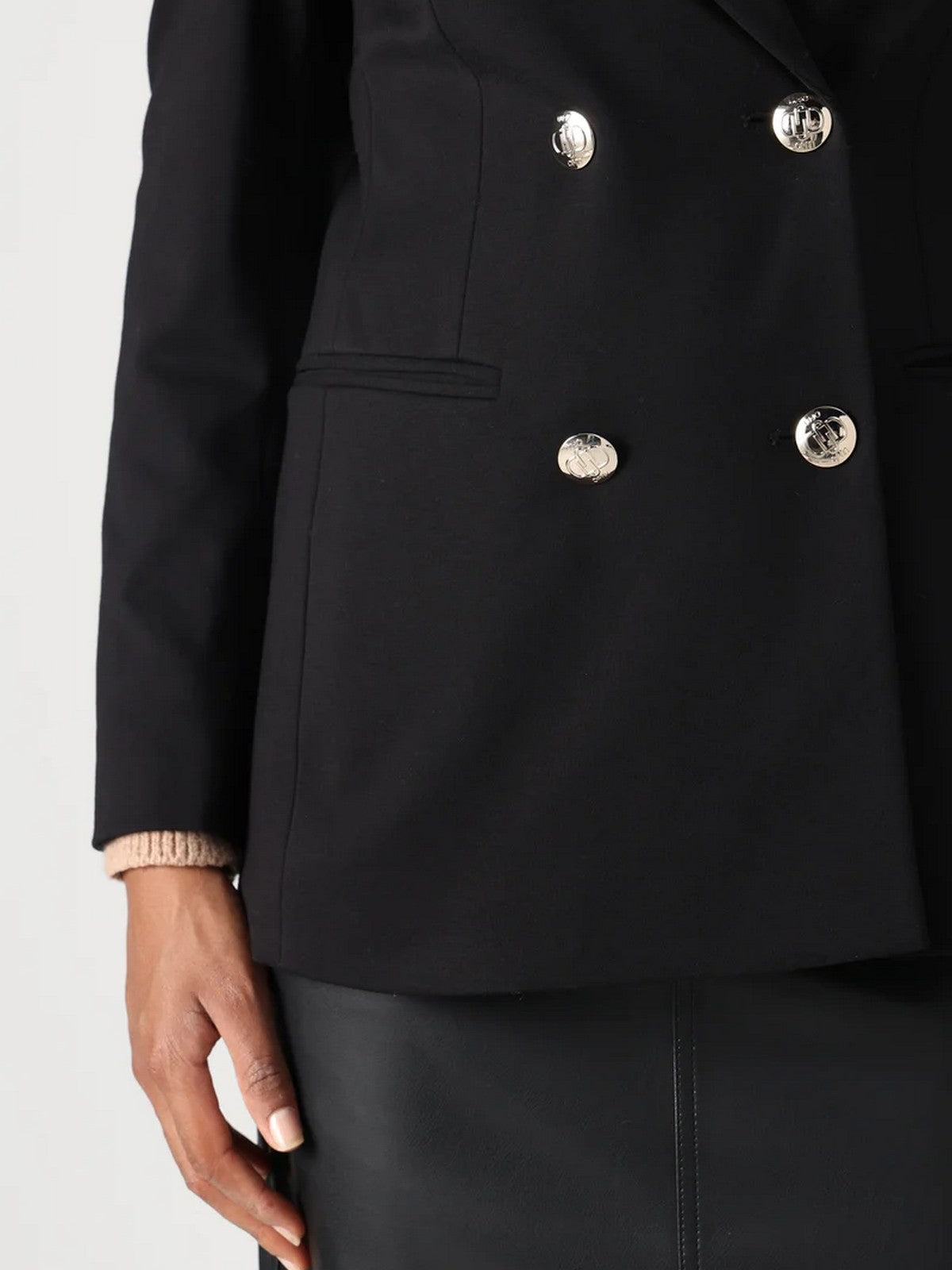 LIU JO BLACK Giacca Donna CF4368J1857 22222 Nero gioboutiqueweb