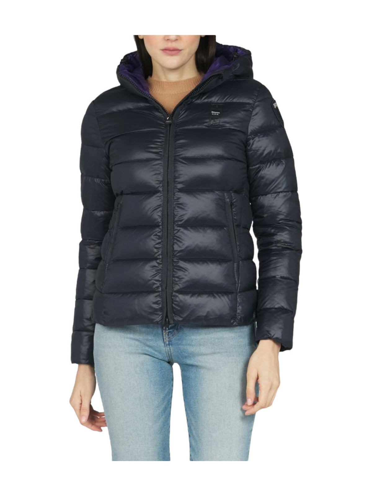 BLAUER Piumino Donna 23WBLDC02114 006648 888VU Blu gioboutiqueweb