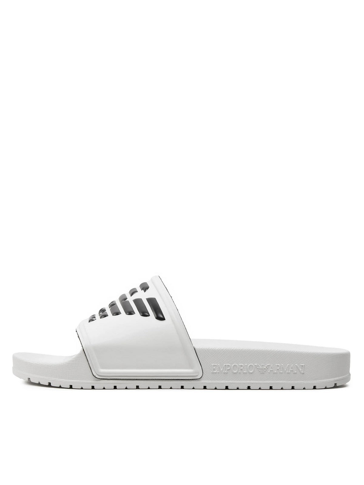 EMPORIO ARMANI Ciabatta Uomo XVPS08 XN747 D611 Bianco gioboutiqueweb