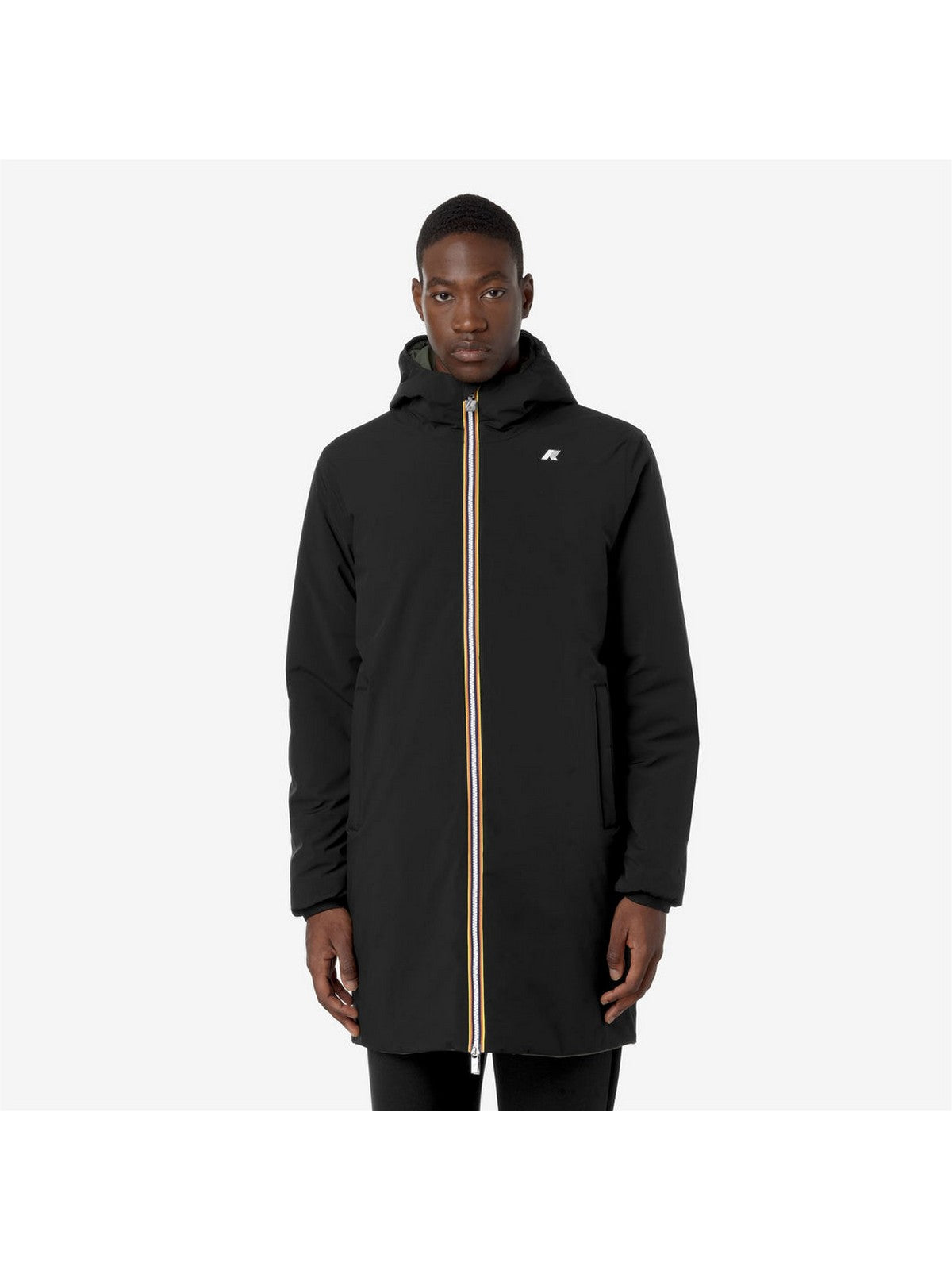 K-WAY Giubbino Uomo JACOB ST WARM DOUBLE K6128WW AH3 Nero gioboutiqueweb
