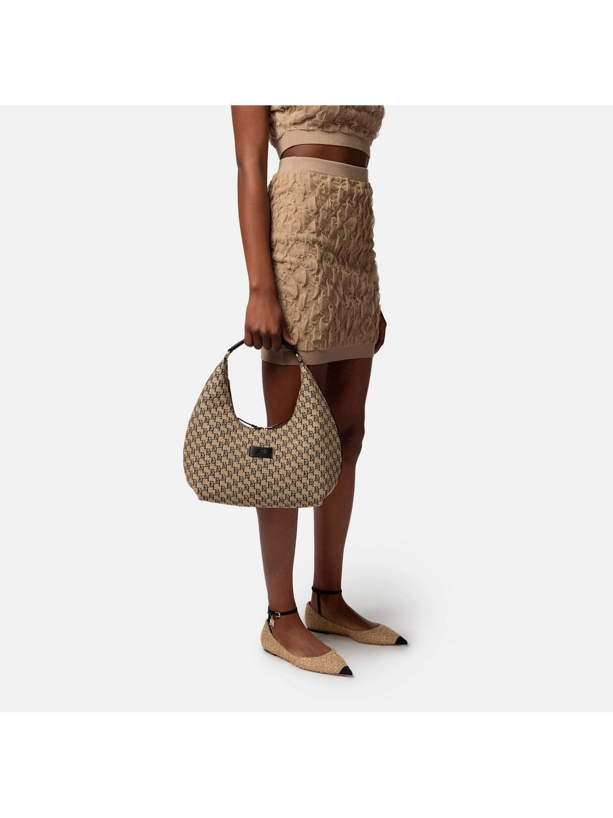 ELISABETTA FRANCHI BS22A42E2 BD9 Beige Frauenbeutel